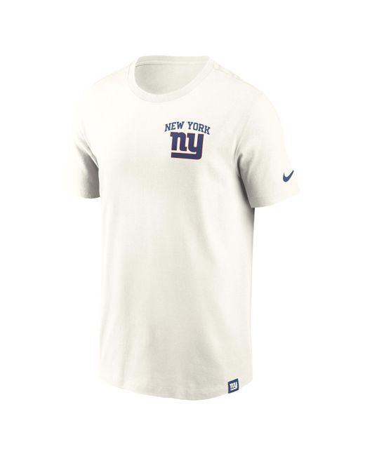 Nike White New York Giants Blitz Essential Nfl T-shirt for men