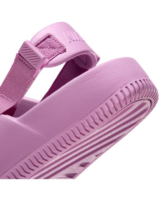 Nike Pink Calm Mules