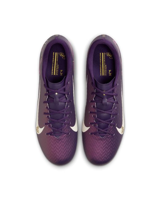 Nike Purple Mercurial Vapor 1 Academy "Kylian Mbappã" Mg Low-Top Soccer Cleats for men