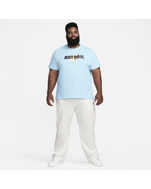 Nike White Sportswear Club Knit Open-hem Pants for men