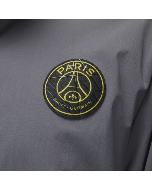 Nike Gray Paris Saint-germain Woven Jacket Polyester for men