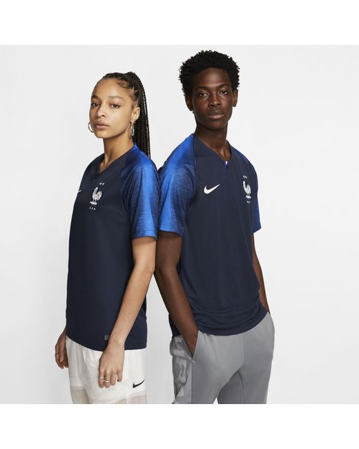 Nike Fff 2018 Stadium Home Football Shirt in Blue for Men | Lyst Australia