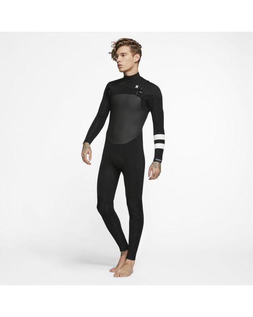 Nike Neoprene Hurley Advantage Plus 4/3mm Fullsuit Wetsuit in Black for Men  | Lyst