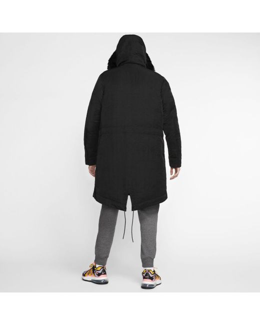 nike sportswear down fill black