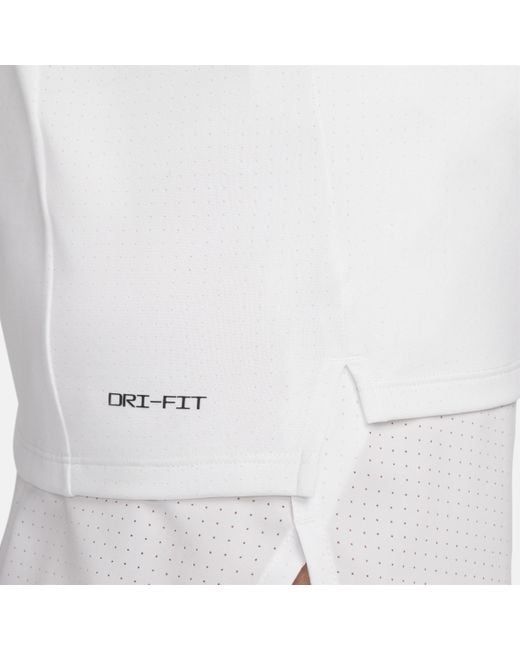 Canottiera da running dri-fit fast di Nike in White da Uomo