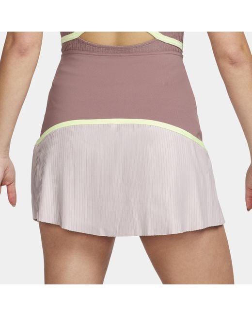 Gonna da tennis dri-fit advantage di Nike in Pink