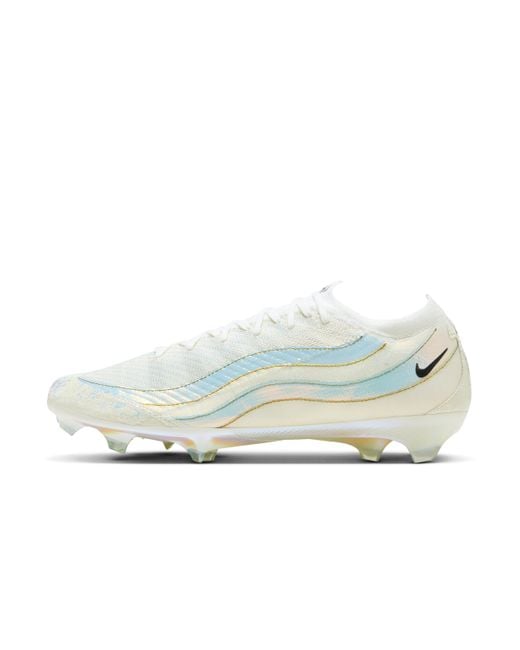 Nike White Mercurial Vapor 16 Elite X Air Max 95 Se Fg Low-Top Soccer Cleats for men