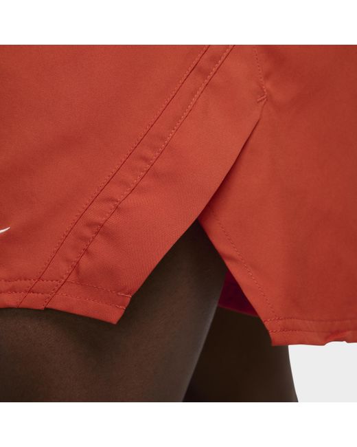 Nike Red Court Victory Dri-fit 18cm (approx.) Tennis Shorts Polyester for men