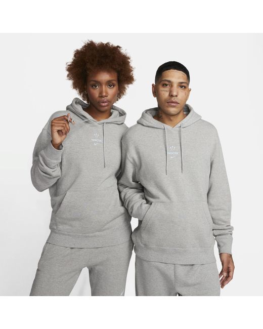 Nike Nocta Basketball Hoodie In Grey, in Gray for Men | Lyst