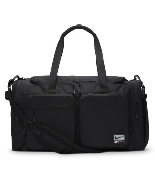 Nike Black Utility Power 2.0 Duffel Bag (Medium, 51L) for men