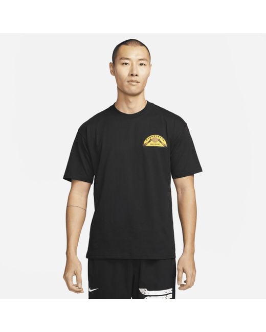 Nike Max90 Basketball T-shirt In Black, for Men | Lyst