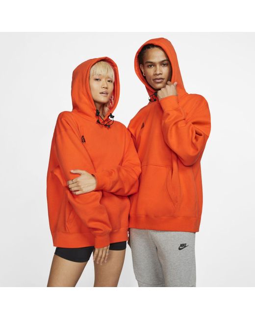 Nike Orange Acg Pullover Hoodie