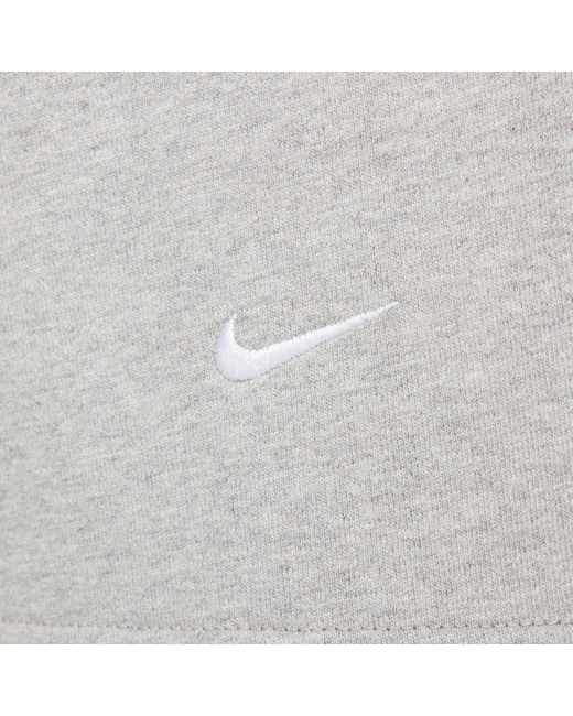 Nike Natural Solo Swoosh Fleece Shorts Cotton for men