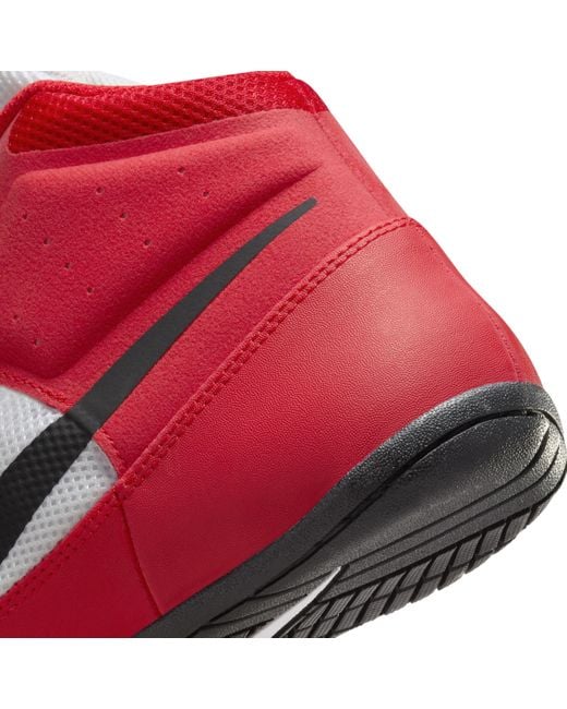 Nike Fury Wrestling Shoes in Red Lyst