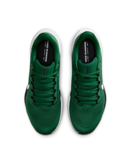 Nike Green New York Jets Pegasus 41 Nfl Road Running Shoes for men