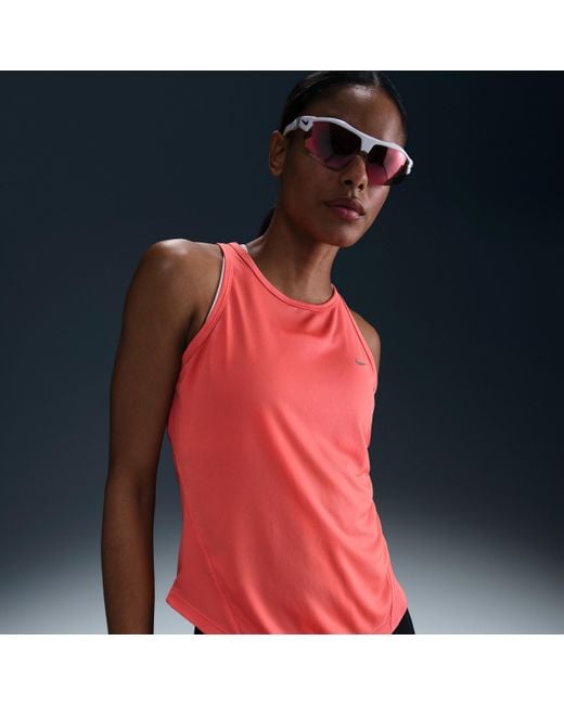 Nike Red Tempo Dri-Fit Running Tank Top