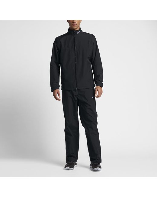 Nike Black Storm-fit Men's Golf Rain Suit for men