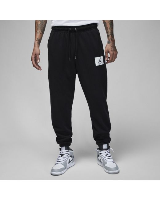 Nike Black Flight Fleece Sweatpants for men