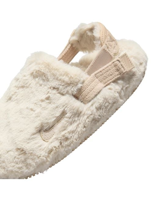 Nike White Calm Se Mules