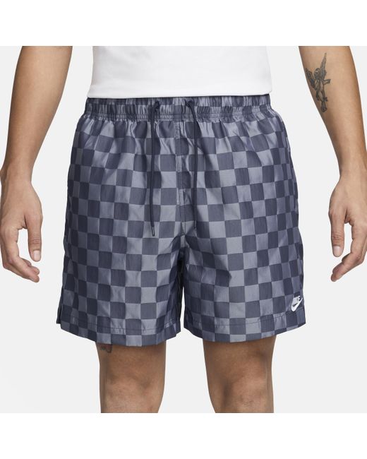 Nike Blue Club Flow Shorts for men