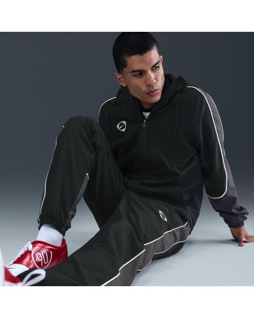 Nike Blue Academy+ Repel Soccer Woven Pants for men