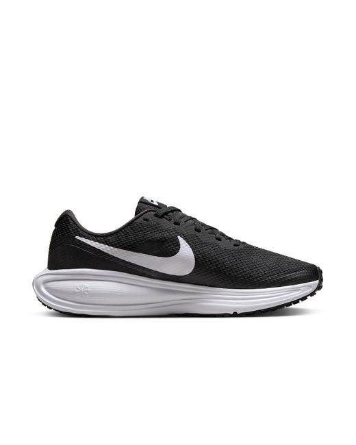Nike Black Revolution 8 Road Running Shoes (Extra Wide)