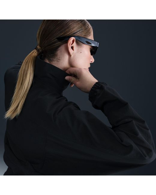 Nike Blue Sportswear Everything Wovens Oversized Repel Uv Protection Jacket