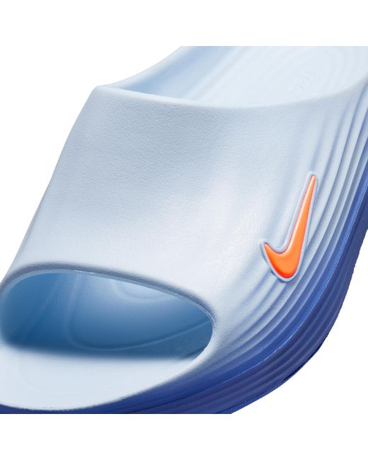 Nike Blue Reactx Rejuven8 Slides for men