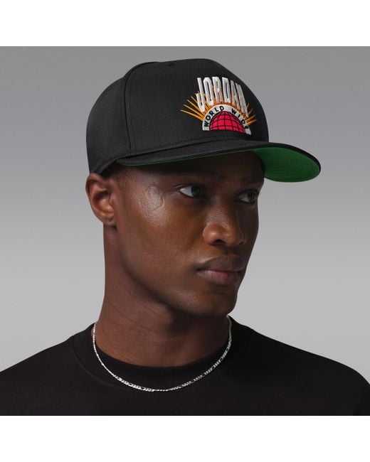 Nike Black Essentials Pro Structured Flat Bill Hat
