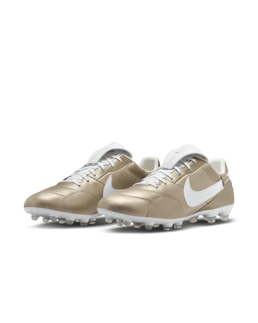 Nike White Premier 3 Firm-ground Low-top Soccer Cleats for men