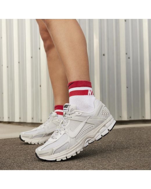 Nike White Zoom Vomero 5 Shoes