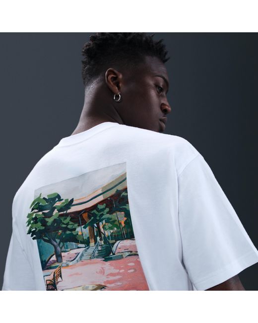 Nike Blue Sb Max90 Skate T-Shirt for men