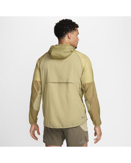 Nike Green Trail Aireez Running Jacket for men
