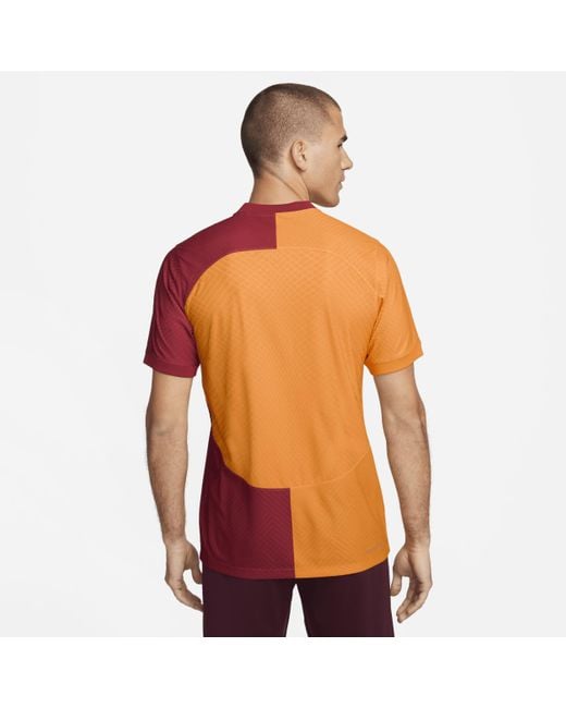 Nike Red Galatasaray 2023/24 Match Home Dri-fit Adv Short-sleeve Football Shirt Polyester for men