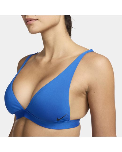 Nike Blue Swim Essential Bikini Bralette