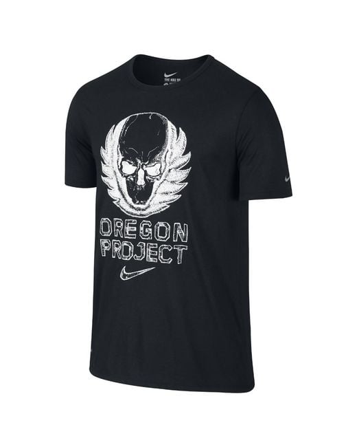 Nike Oregon Project Men's T-shirt in Black for Men | Lyst