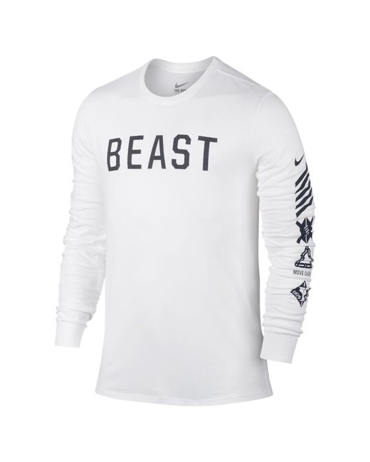 Nike White Beast Icon Men's Shirt for men