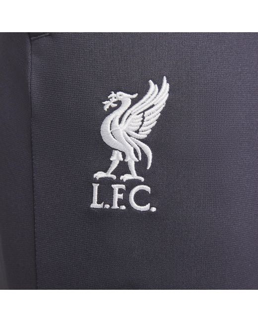 Nike Blue Liverpool F.c. Strike Third Dri-fit Football Knit Tracksuit Bottoms Polyester for men