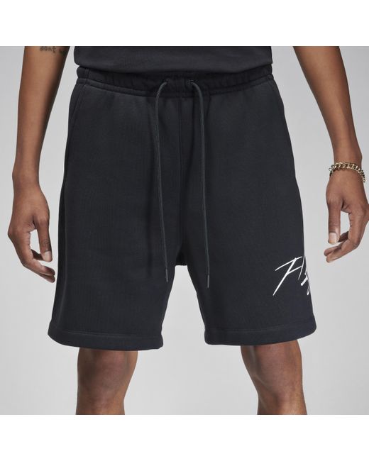 Shorts jordan brooklyn fleece di Nike in Black da Uomo