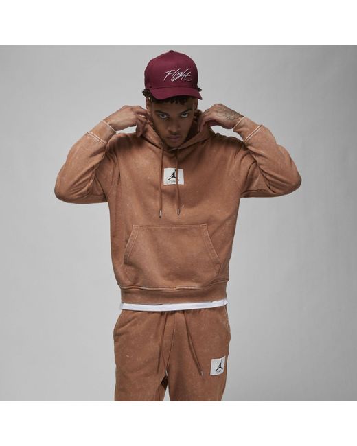 washed fleece hoodie nike