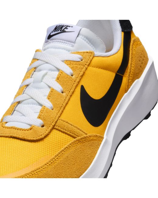 Nike Yellow Waffle Nav Shoes for men