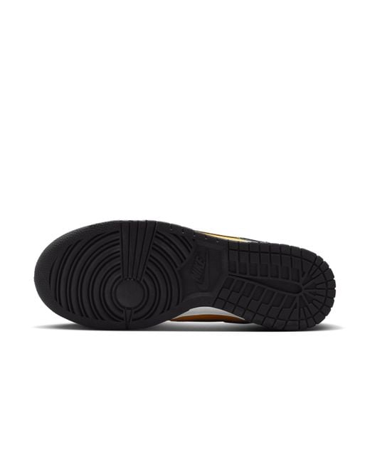 Scarpa dunk low di Nike in Black da Uomo