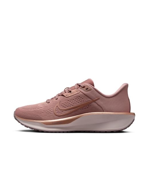 Nike Brown Quest 6 Road Running Shoes