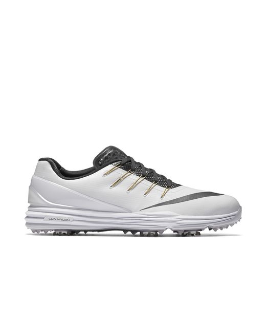 Nike White Lunar Control 4 College (wake Forest) Men's Golf Shoe for men