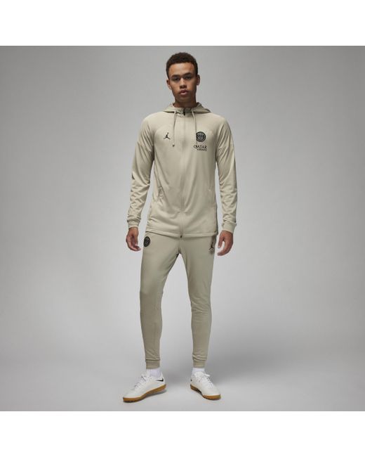 Tuta da calcio in maglia con cappuccio dri fit paris saint germain