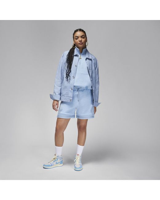 Nike Blue Flight Fleece Diamond Shorts