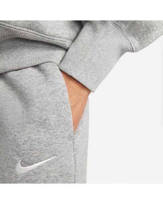 Nike Gray Sportswear Phoenix Fleece Pullover Hoodie