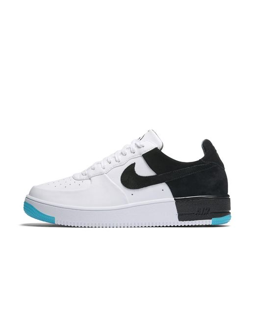 Nike Suede Air Force 1 Ultraforce N7 Men's Shoe in White/White/Dark  Turquoise/Black (White) for Men | Lyst