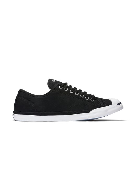 Converse Canvas Jack Purcell Low Profile Slip-on Shoe in Black for Men |  Lyst