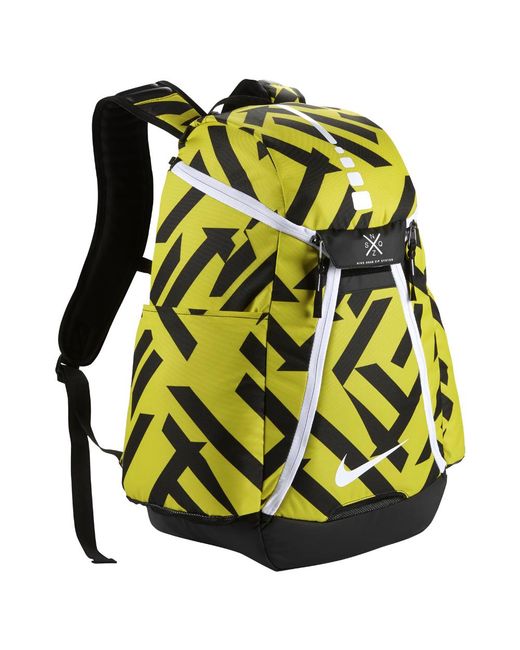 Nike Multicolor Hoops Elite Max Air Team 2.0 Graphic Basketball Backpack (yellow) for men